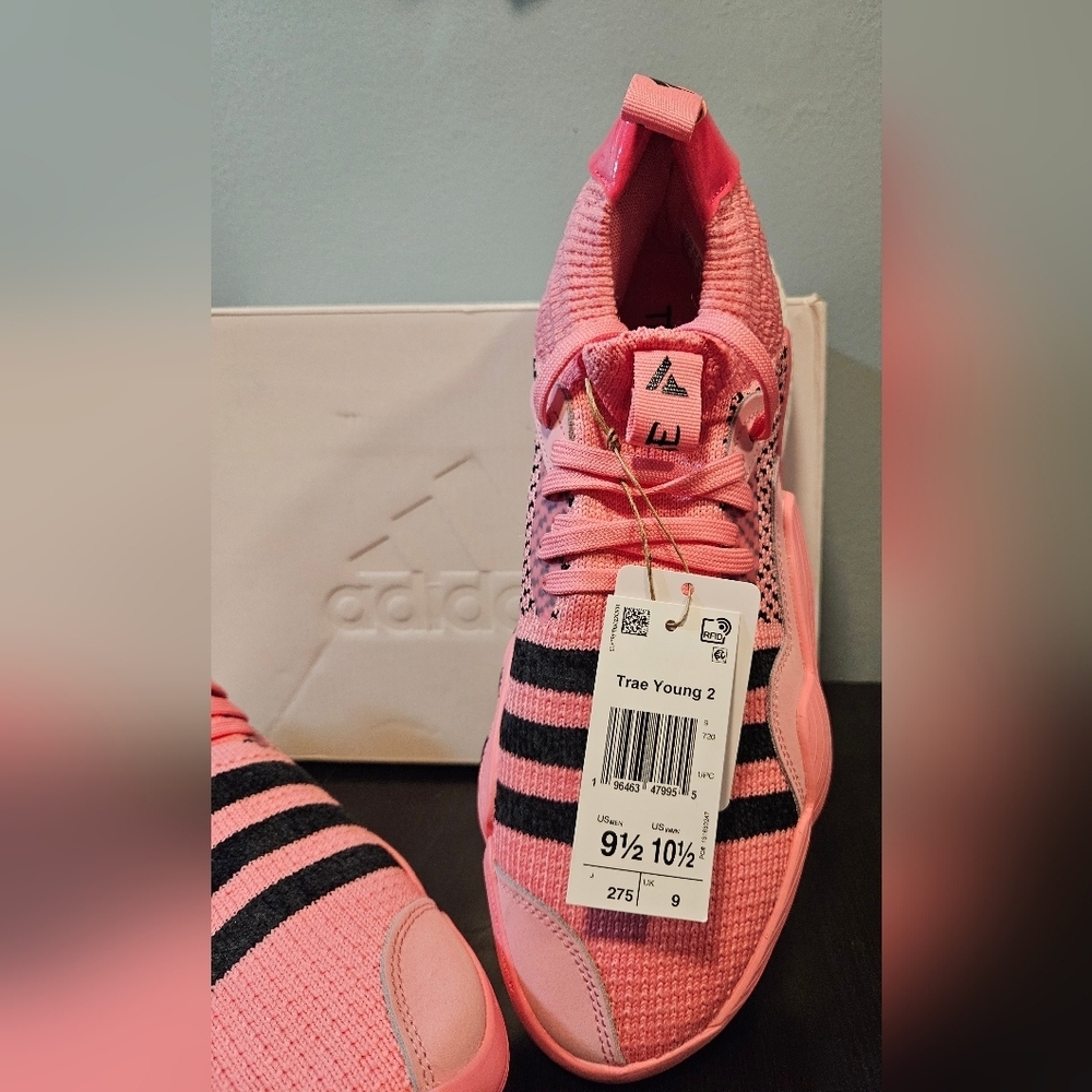 Trae Young 2 bliss pink men basketball shoe - Picture 2 of 10